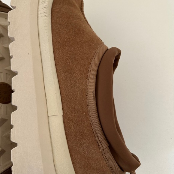 UGG Tasman Weather Hybrid Suede Slip On Shoes Mens 10 Platform Clog Slippers - Picture 11 of 13